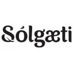 solgaeti logo hvitt svart