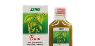 Birkisafi frá Salus (birch juice)