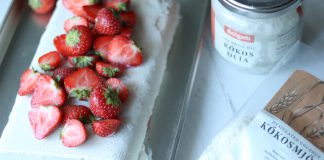 Heimagerður Bounty ís